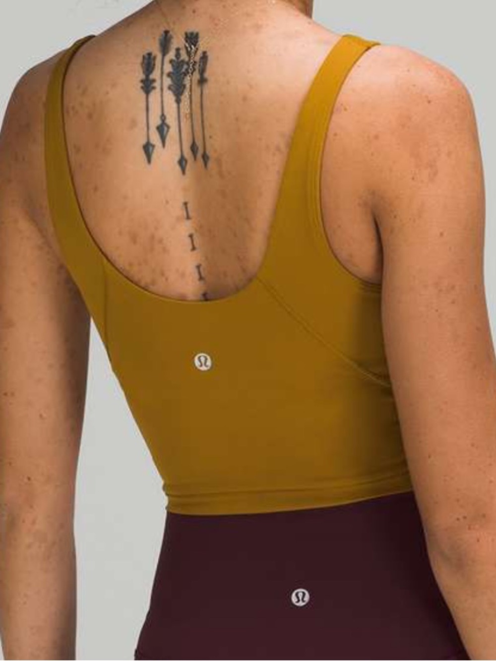 Lululemon Align Tank Top Size 0 Gold Spice